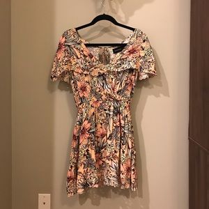 MINKPINK Floral Wrap-dress